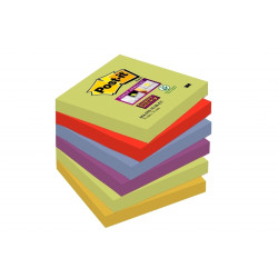 Клейкие листки 3M Post-it Super Sticky, Bright Assorted, Усиленная Фиксация