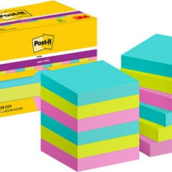 Līmlapiņas 3M Post-It Super Sticky 47.6x47.6mm,12gab/iep, Cosmic