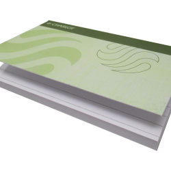 Piezīmju blociņš Charlot 74x128mm,160g/m², līniju, 50 lapas