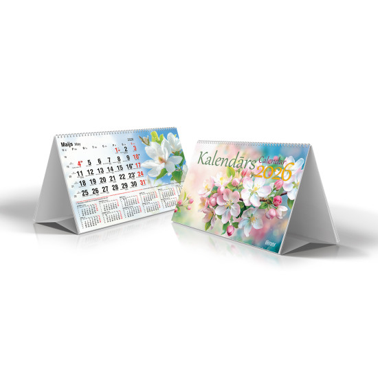 Настольный календарь Galda kalendars DESK, Проактивное планирование