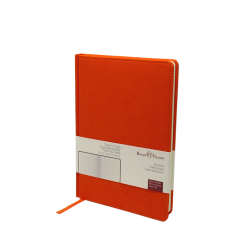 Ежедневник Bruno Visconti Megapolis Velvet, Orange, Недатированный