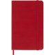 Kalendārs-piezīmju grāmata Moleskine 2026 9x14cm, nedēļa, cieti vāki, sarkans
