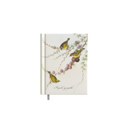 Plānotājs Junior A6, mākslīgā āda, dienas atvērums, Little Birds