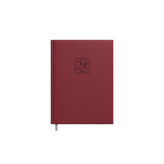 Еженедельник Tempo Nedēļa, Burgundy, Премиум обложка