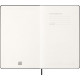 Kalendārs-piezīmju grāmata Moleskine 2027 13x21cm, nedēļa, cietie vāki, melna
