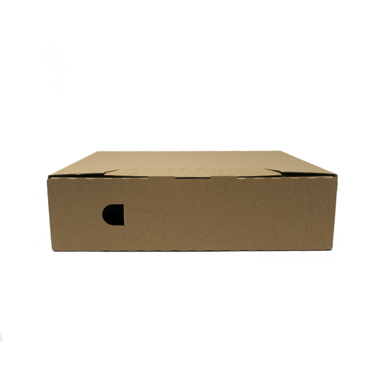 Arhīva kārba College A4, 8cm, aizverama, vertikāla, brūna