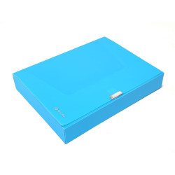 Ящик для хранения Panta Plast 0410-0090-03, Transparent/Blue