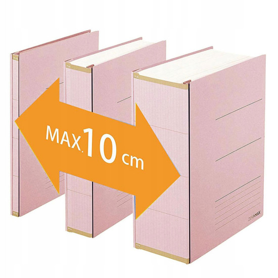 *Mape-ātršuvējs PLUS ZeroMax ar paplašinājumu A4, rozā