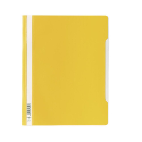 Mape-ātršuvējs Durable A4, PVC, dzeltena