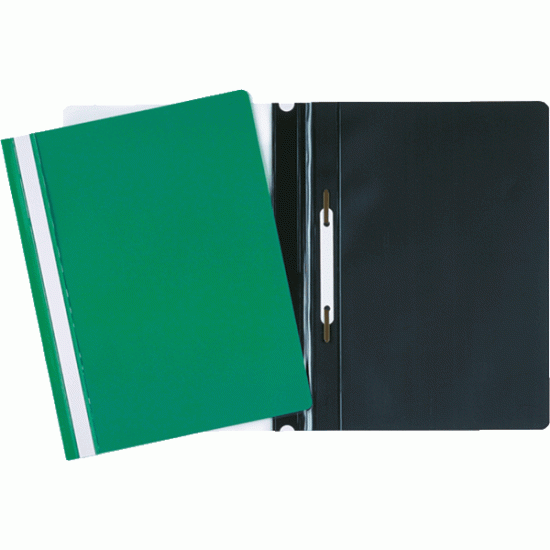Mape-ātršuvējs Durable A4, PVC, zaļa