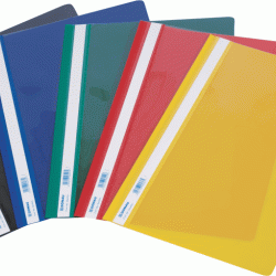Mape-ātršuvējs PantaPlast A4, PVC, dzeltena