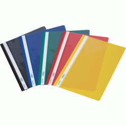Mape-ātršuvējs PantaPlast A4, PVC, dzeltena