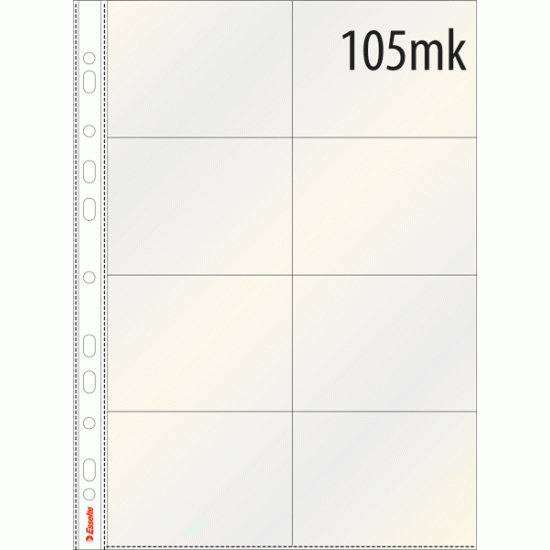 Файлы Esselte 78930, Clear, Устойчивые к разрывам