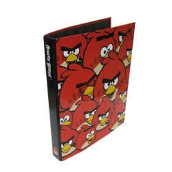 *Mape ar 2 gredzeniem Angry Birds Pattern A4, 3.5cm, Ø30mm, PP