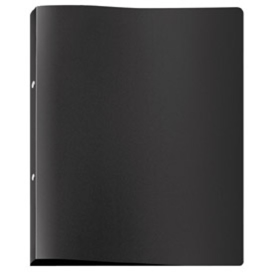 Mape ar 2 gredzeniem Viquel Standard A4, 2cm, plastikāta, melna