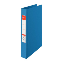 Mape ar 2 gredzeniem Esselte A4, 3.5cm, Ø2.5cm, PP, zila