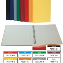 Mape ar 4 gredzeniem Multi-S A4, 2.5cm, Ø1.6cm, PP, bordo