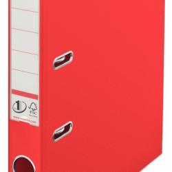Mape-reģistrs Esselte No.1 Vivida A4, 5cm, PP+PP, sarkans