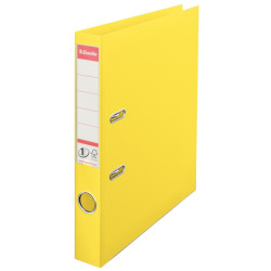 Mape-reģistrs Esselte No.1 Vivida A4, 5cm, PP+PP, dzeltens