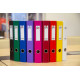 Mape-reģistrs College A4, 5cm, PP+PP, dzeltens