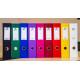 Mape-reģistrs College A4, 7cm, PP+PP, bordo