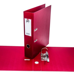 Mape-reģistrs College A4, 7cm, PP+PP, bordo
