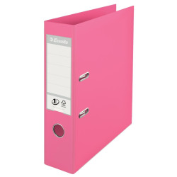 Mape-reģistrs Esselte Solea No.1 A4, 7.5cm, PP+PP, tumši rozā