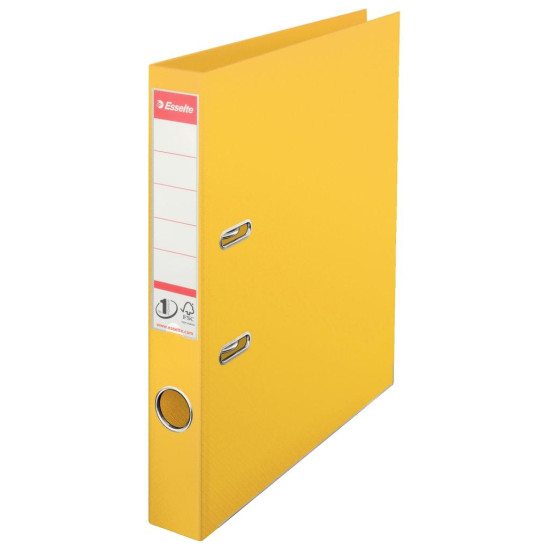 Mape-reģistrs Esselte No.1 Power A4, 5cm, PP+PP, dzeltens