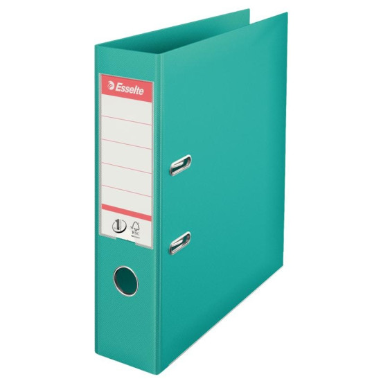 Mape-reģistrs Esselte No.1 Power A4, 7.5cm, PP+PP, tirkīza