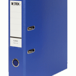 *Mape-reģistrs Datex Classic A4, 7.5cm, PP+PP, zils
