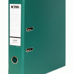 *Mape-reģistrs Datex Classic A4, 7.5cm, PP+PP, zaļš