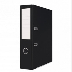 Mape-reģistrs Basic A4, 7.5cm, PP+PP, melns