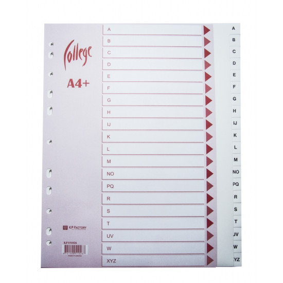 Разделители College KF151026, White, Сверхширокие