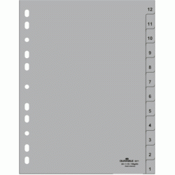 Plastikāta sadalītāji Durable A4, 12-1