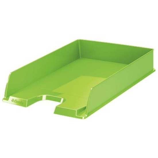 Horizontāls plaukts Esselte Europost Vivida, A4, plastmasas, zaļš