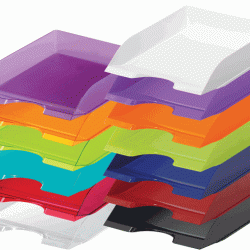 Horizontāls plaukts Durable Basic, caursp.zils