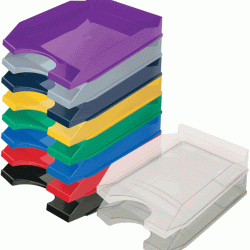 *Horizontāls plaukts Office Products melns
