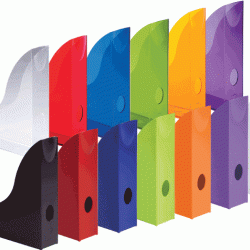 Vertikāls bokss Durable Basic A4, plastmasas, plastmasas, melns