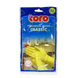 Gumijas cimdi Toro izmērs M, dzeltens