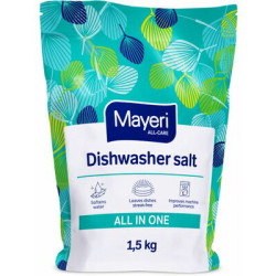 *Sāls trauku mazgāšanas mašīnām MAYERI All-Care, 1,5kg
