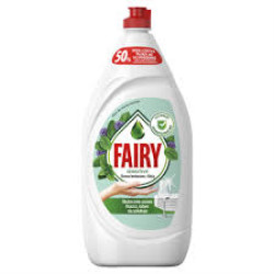 Trauku mazgāšanas līdzeklis Fairy Sensitive Tea Tree&Mint, 450ml