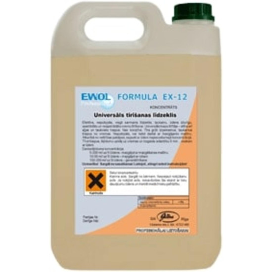 Grīdu mazgāšanas līdzeklis Ewol Formula EX-12, 5l