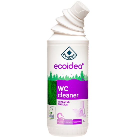 Tualetes tīrīšanas līdzeklis Kvadro Ecoidea, 1l
