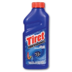 Kanalizācijas cauruļu tīrīš.līdzeklis TIRET 500ml
