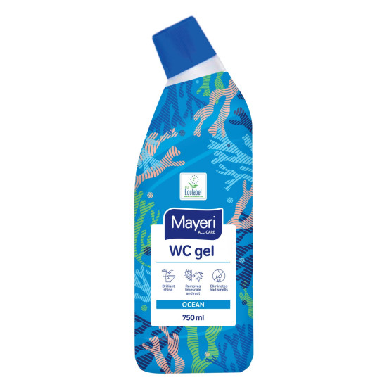 *WC tīrīšanas želeja MAYERI Ocean, 750 ml