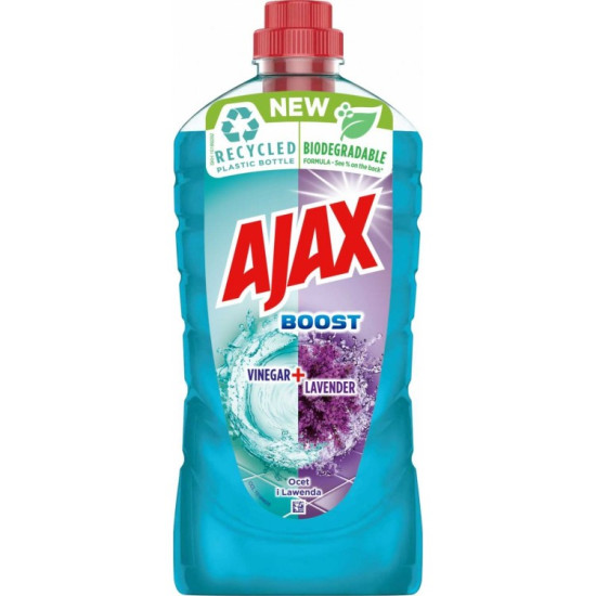*Universāls tīrīšanas līdzeklis Ajax Boost Vinegar Lavanda, 1l