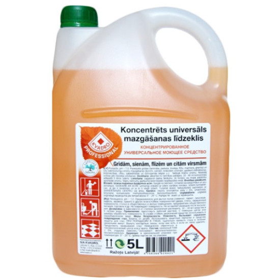 Universāls tīrīšanas līdzeklis Kvadro Classic, 5l, koncentrāts