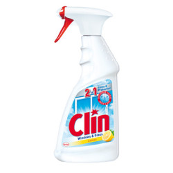 Stiklu tīrīšanas līdzeklis CLIN, 500ml
