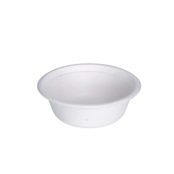 Cukurniedru bļodas 500ml, baltas, 50gab/iep