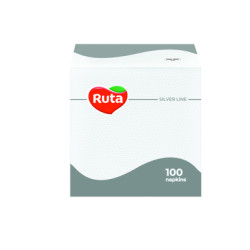 Salvetes  RUTA 1 sl. 24x24 (100) baltas